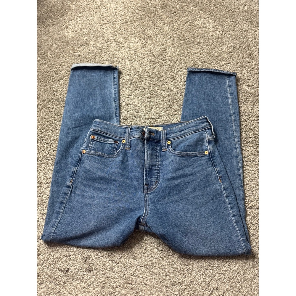 Madewell The Perfect Vintage Jean Medium Wash High Rise Tapered Denim 25